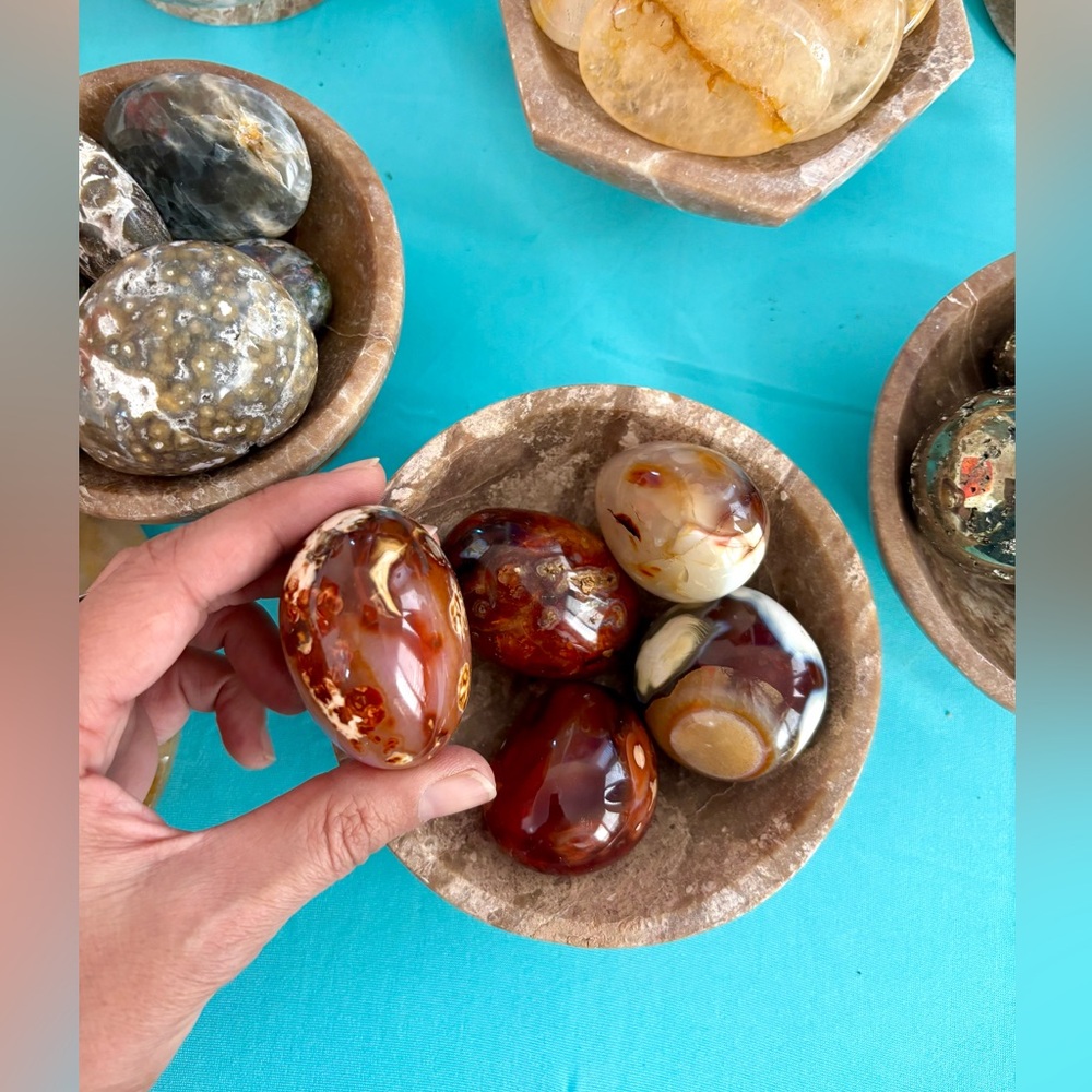 Carnelian Palmstone